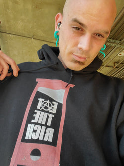 Eat the Rich Premium eco hoodie
