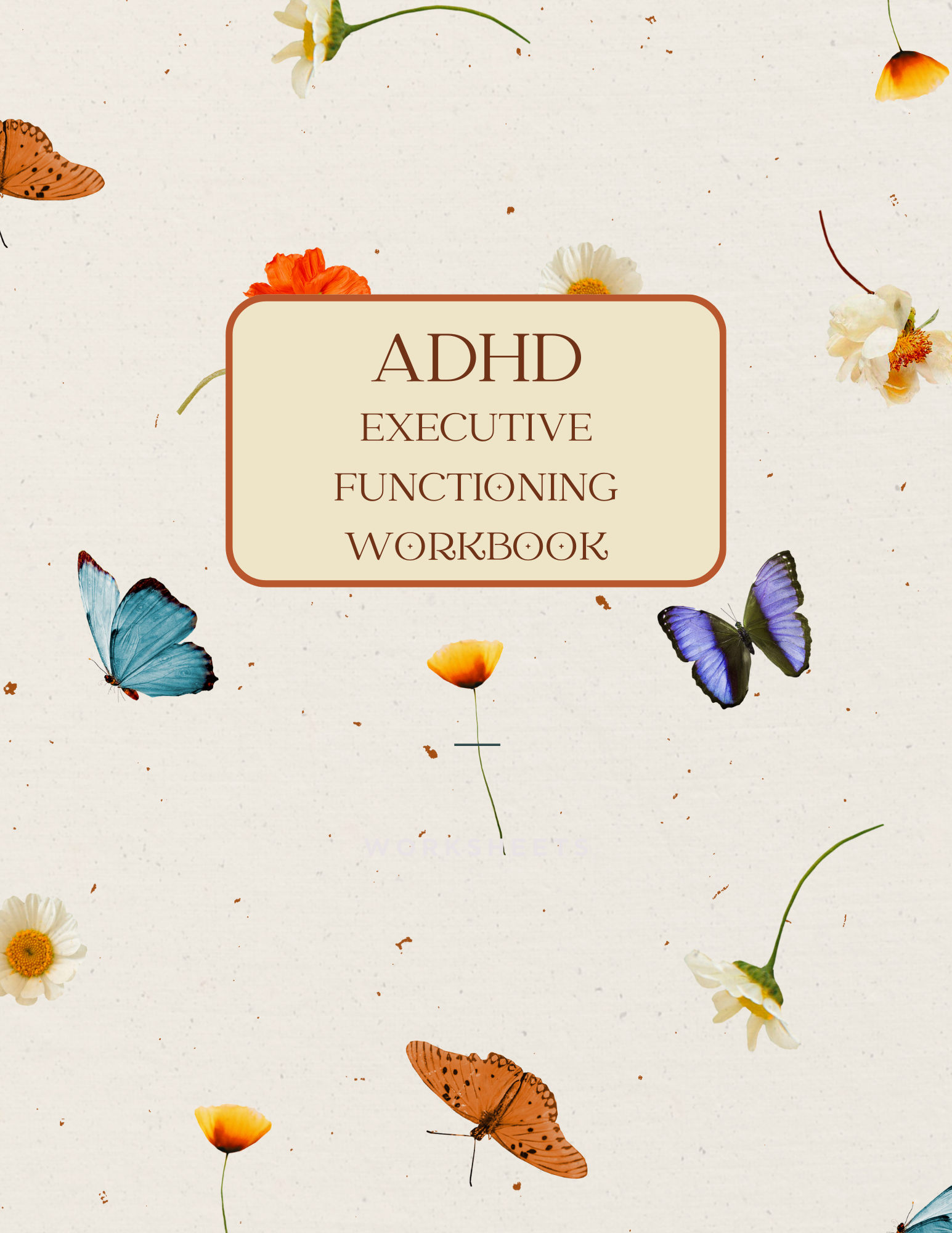 ADHD Executive Functioning Workbook