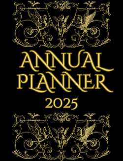 Dark Academia Annual Planner